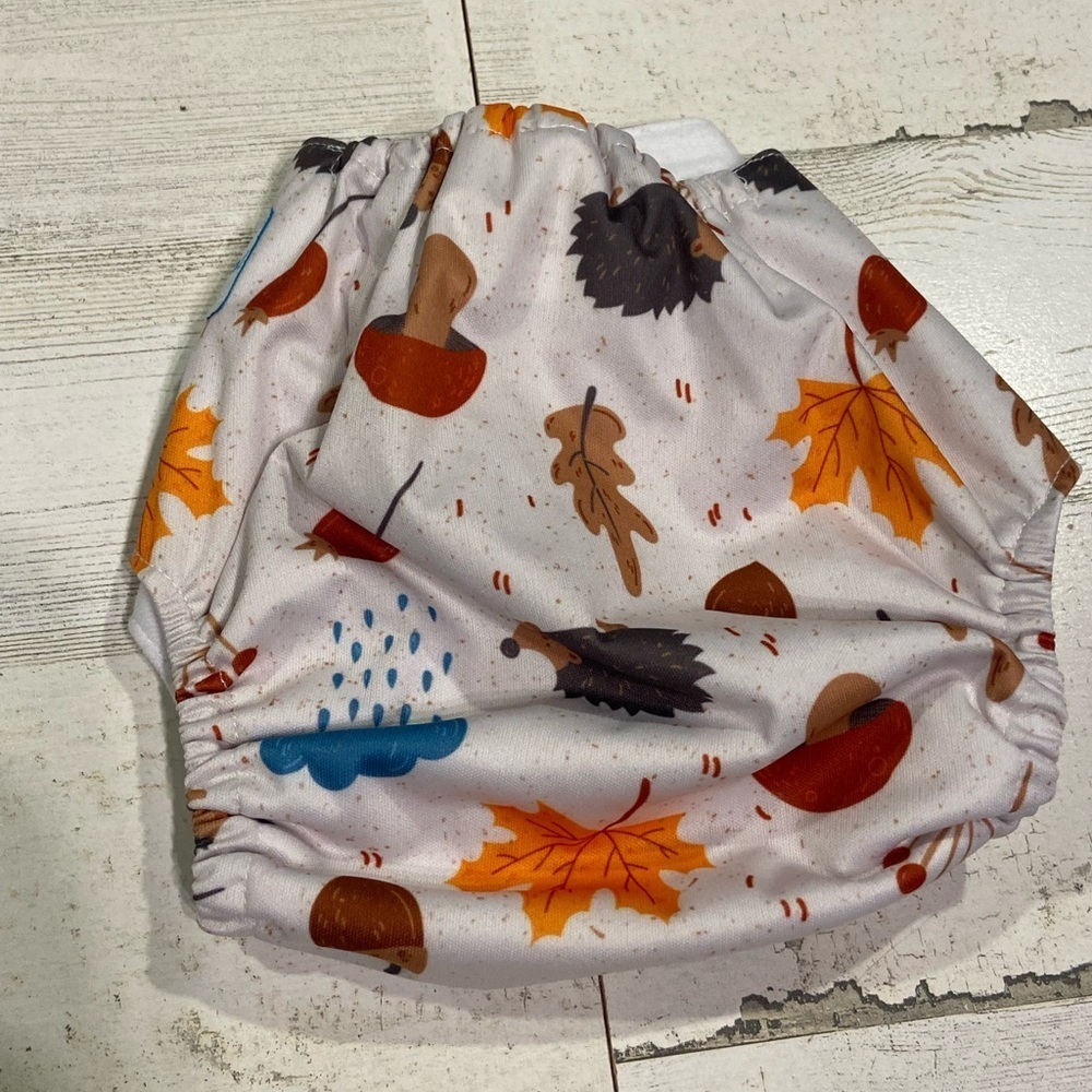 Baby Goal Autum Fall Pocket Cover Reusable Washable Diaper - Picture 2 of 5